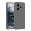 USLUCAN ALIŞVERİŞ Xiaomi Redmi Note 14 4G Kılıf First Silikon - Gri