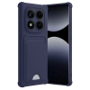 USLUCAN ALIŞVERİŞ Xiaomi Redmi Note 14 Pro 4G Kelvin Kartvizitli Silikon - Lacivert