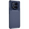 USLUCAN ALIŞVERİŞ Xiaomi Redmi Note 14 Pro 4G Kılıf Auto Focus Karbon Kapak - Lacivert