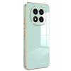 USLUCAN ALIŞVERİŞ Xiaomi Redmi Note 14 Pro 4G Kılıf Volet Silikon - Açık Yeşil