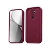USLUCAN ALIŞVERİŞ Xiaomi Redmi Note 8 Pro Kılıf Viera Silikon - Bordo