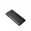 USLUCAN ALIŞVERİŞ Xiaomi Redmi Note 9 5G Kılıf Auto Focus Karbon Kapak - Siyah