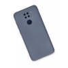 USLUCAN ALIŞVERİŞ Xiaomi Redmi Note 9 Kılıf Nano içi Kadife Silikon - Gri