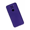 USLUCAN ALIŞVERİŞ Xiaomi Redmi Note 9 Kılıf Nano içi Kadife Silikon - Mor