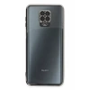 USLUCAN ALIŞVERİŞ Xiaomi Redmi Note 9 Pro Kılıf Lensli Silikon - Gümüş