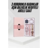USLUCAN ALIŞVERİŞ Yeni Nesil Kadın Akıllı Saat Rose Gold Android ve İos Uyumlu
