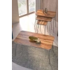 USLUCAN ALIŞVERİŞ Zigon Sehpa Kr Ve Orta Sehpa Kr Set Gümüş Ceviz Tel