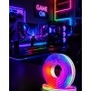 Uygulama Kontrollü RGB Neon Led Şerit Işık 16 Milyon Renk Destekli