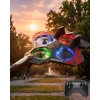 Uzaktan Kumandalı Drone Uçak LED Işıklı 360 Derece Akrobatik Hareket Özellikli