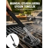 Uzun Saplı Izgara Temizleme Fırçası Çelik Telli Yeni Nesil