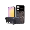 Vivo Y16 Kılıf Joy Lens Standlı Kapak - Siyah