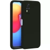 Vivo Y53s Kılıf Nano İçi Kadife Silikon - Siyah