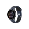 Watch 20mm Spor Delikli Kordon - Lacivert-siyah