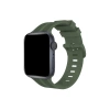 Watch 38mm Kr408 Çizgili Silikon Kordon - Koyu Yeşil