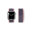 Watch 42mm Hasırlı Cırtcırtlı Kordon - Pembe