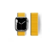 Watch 42mm Hasırlı Cırtcırtlı Kordon - Sarı