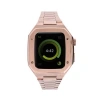 Watch 44mm Metal Petek Kasalı Kordon - Rose Gold