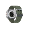 Watch 7 Ultra Kr417 Rug Silikon Kordon - Koyu Yeşil