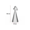 Ws01 Magnetli Holder - Gümüş