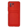 Xiaomi Mi 11 Kılıf Kelvin Kartvizitli Silikon - Kırmızı