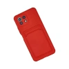 Xiaomi Mi 11 Kılıf Kelvin Kartvizitli Silikon - Kırmızı