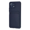 Xiaomi Mi 11 Kılıf Kelvin Kartvizitli Silikon - Lacivert