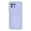 Xiaomi Mi 11 Kılıf Kelvin Kartvizitli Silikon - Lila