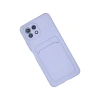 Xiaomi Mi 11 Kılıf Kelvin Kartvizitli Silikon - Lila