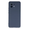Xiaomi Mi 11 Kılıf Nano İçi Kadife Silikon - Gri
