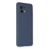 Xiaomi Mi 11 Kılıf Nano İçi Kadife Silikon - Gri