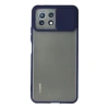 Xiaomi Mi 11 Lite Kılıf Palm Buzlu Kamera Sürgülü Silikon - Lacivert