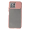 Xiaomi Mi 11 Lite Kılıf Palm Buzlu Kamera Sürgülü Silikon - Pembe