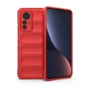 Xiaomi Mi 12 Lite Kılıf Optimum Silikon - Kırmızı