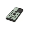 Xiaomi Mi 12t Pro Kılıf Pars Lens Yüzüklü Silikon - Yeşil