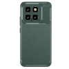 Xiaomi Mi 14t Kılıf Auto Focus Karbon Kapak - Koyu Yeşil