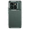 Xiaomi Mi 14t Pro Kılıf Auto Focus Karbon Kapak - Koyu Yeşil