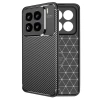 Xiaomi Mi 15 Pro Kılıf Auto Focus Karbon Kapak - Siyah