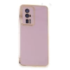 Xiaomi Poco F5 Pro Kılıf Volet Silikon - Mor