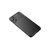 Xiaomi Poco M5 Kılıf Auto Focus Karbon Kapak - Siyah