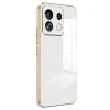 Xiaomi Poco M6 Pro 4g Kılıf Volet Silikon - Beyaz