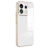 Xiaomi Poco M6 Pro 4g Kılıf Volet Silikon - Beyaz