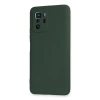 Xiaomi Poco X3 Gt Kılıf Nano İçi Kadife Silikon - Koyu Yeşil