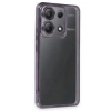 Xiaomi Poco X6 Kılıf Razer Lensli Silikon - Mor