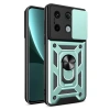 Xiaomi Poco X6 Pro Kılıf Pars Lens Yüzüklü Silikon - Yeşil