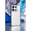 Xiaomi Poco X6 Pro Kılıf Razer Lensli Silikon - Gümüş