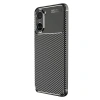 Xiaomi Poco X7 Pro Kılıf Auto Focus Karbon Kapak - Siyah