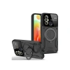 Xiaomi Redmi 12c Kılıf Joy Lens Standlı Kapak - Siyah