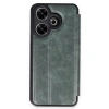 Xiaomi Redmi 13 4g Kılıf Flip Cover - Koyu Yeşil