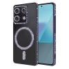 Xiaomi Redmi 13c Joke Simli Magneticsafe Kılıf - Derin Mor