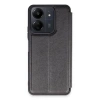 Xiaomi Redmi 13c Kılıf Flip Cover - Siyah